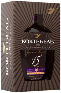 Коньяк Коктебель 15 лет 0,7 л