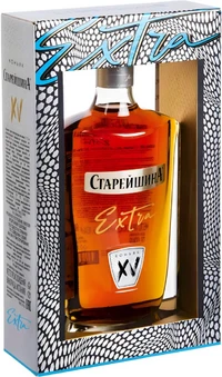 Коньяк Старейшина Экстра 15 лет 0.5 л