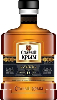 Коньяк Старый Крым 6лет 0.5 л