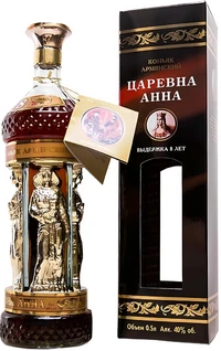 Коньяк Царевна Анна 8 лет 0.5 л