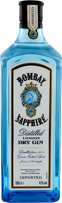 Джин Бомбей Сапфир Драй 1 л