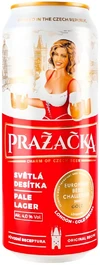 Пиво Пражечка Светлое  0.5 л