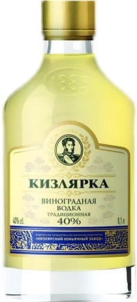 Водка Кизлярка Виноградная Выдержанная 0.1 л