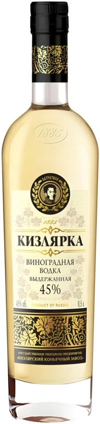Водка Кизлярка Виноградная Выдержанная 0.5 л