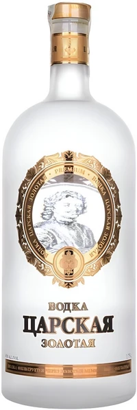 Водка Царская Золотая 1.75 л