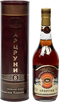 Коньяк Арцруни 8 лет 0,5 л   (туба)