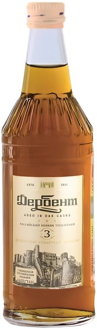 Коньяк Дербент 3* 0,1 л