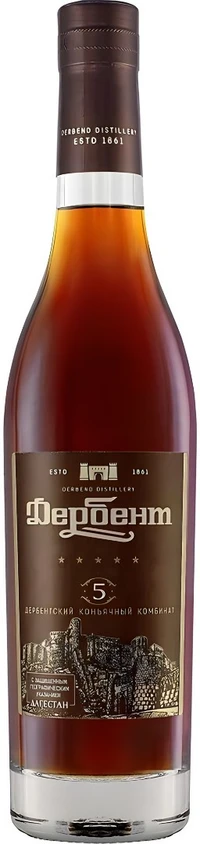 Коньяк Дербент 5* 0,5 л