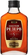 Коньяк Золотой Резерв 5 лет 0,1 л
