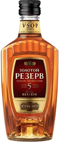 Коньяк Золотой Резерв 5 лет 0,25 л