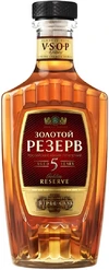 Коньяк Золотой Резерв 5 лет 0,5 л