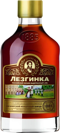 Коньяк Лезгинка 6 лет 0,1 л