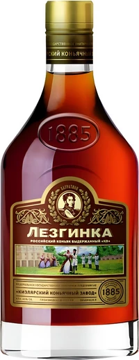 Коньяк Лезгинка 6 лет 0,25 л