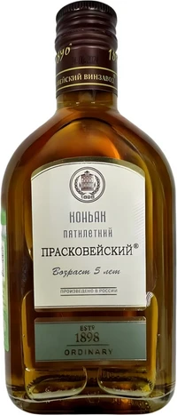 Коньяк Прасковейский 5 лет 0.25 л