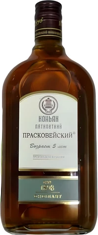 Коньяк Прасковейский Пять Звездочек 0.5 л