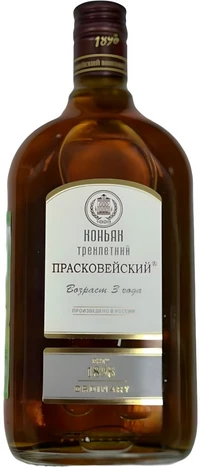 Коньяк Прасковейский Три Звездочки 0.5 л