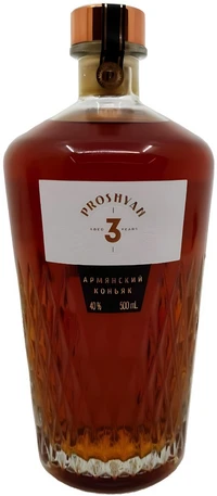 Коньяк Прошян 3 года 0.5 л