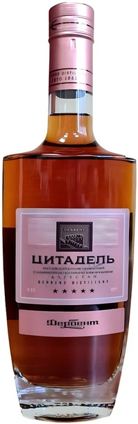 Коньяк Цитадель 5 лет 0.5 л