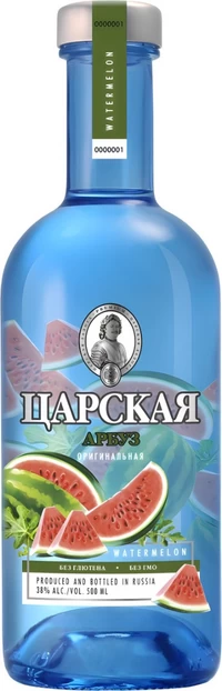 Водка Царская Арбуз 0,5 л