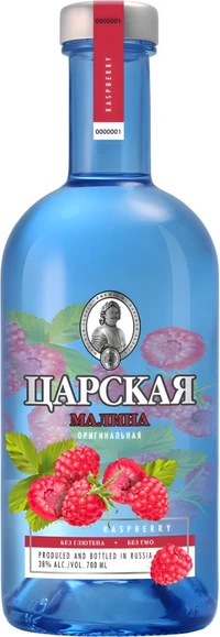 Водка Царская Малина 0,5 л