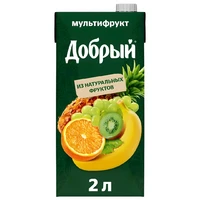 Нектар Добрый Мультифрукт 2 л