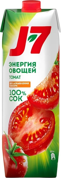 Сок J-7 Томат с Солью 0.97 л
