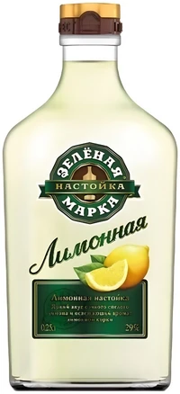 Настойка Сладкая Зеленая Марка Лимонная
