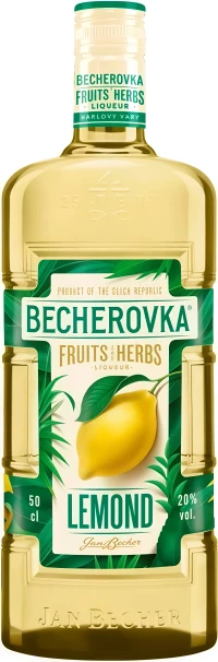 Ликер Десертный Бехеровка Лемонд со Вкусом Лимона 0.5