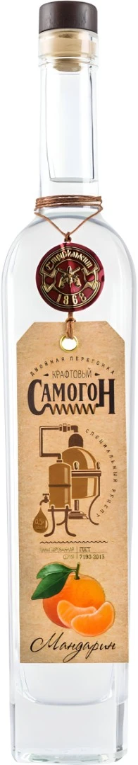 Самогон Крафтовый Мандарин 0,5 л